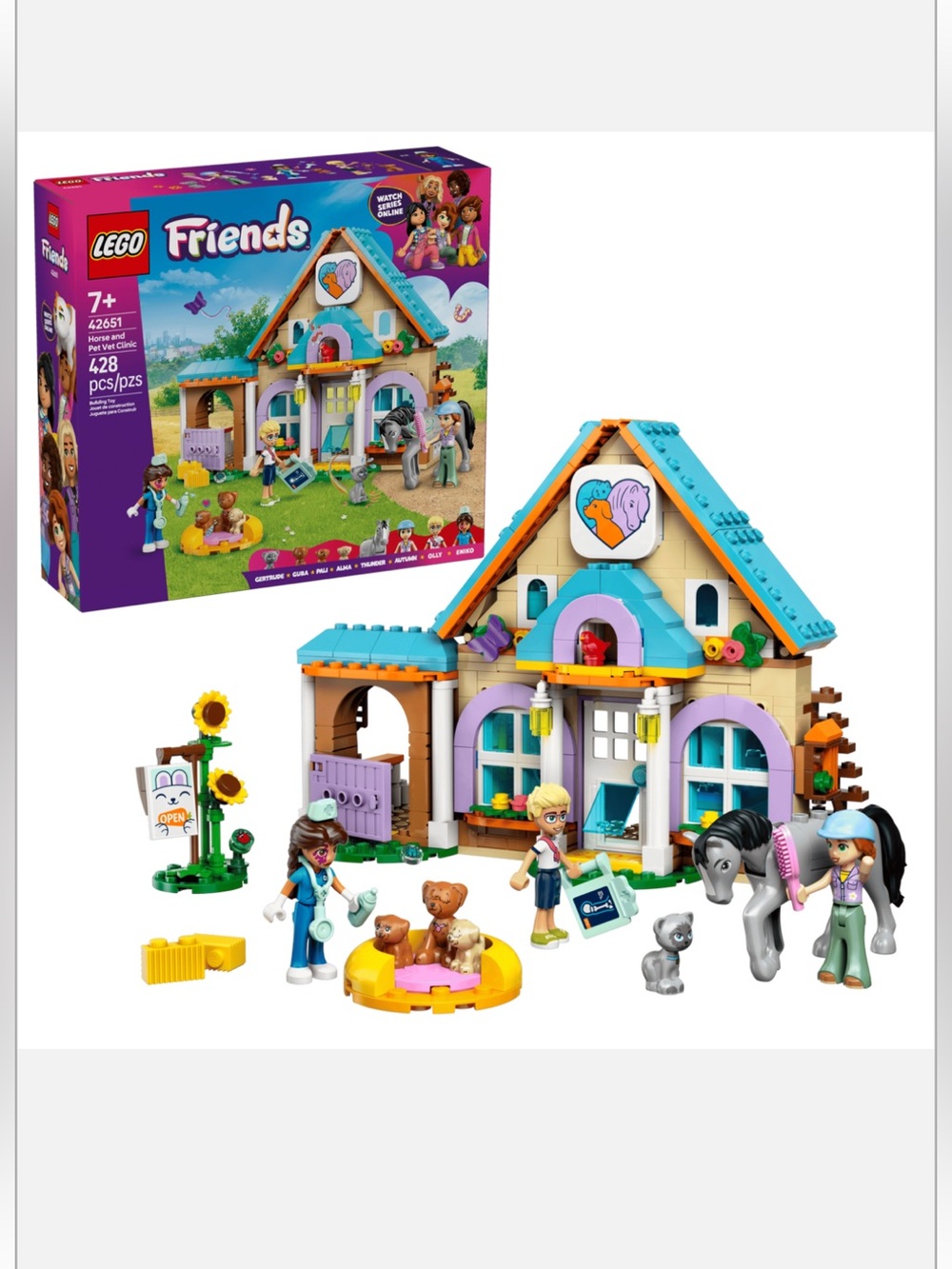 LEGO Friends Pet Clinic kit